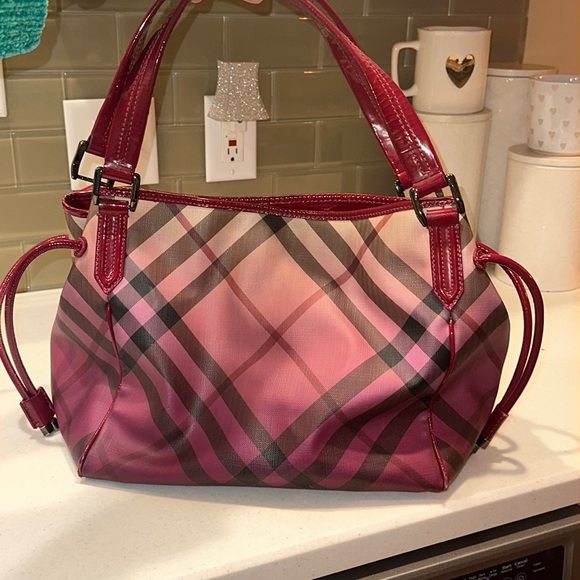 Lmtd Edition Burberry Raspberry Sorbet Pocketbook - Picture 1 of 14